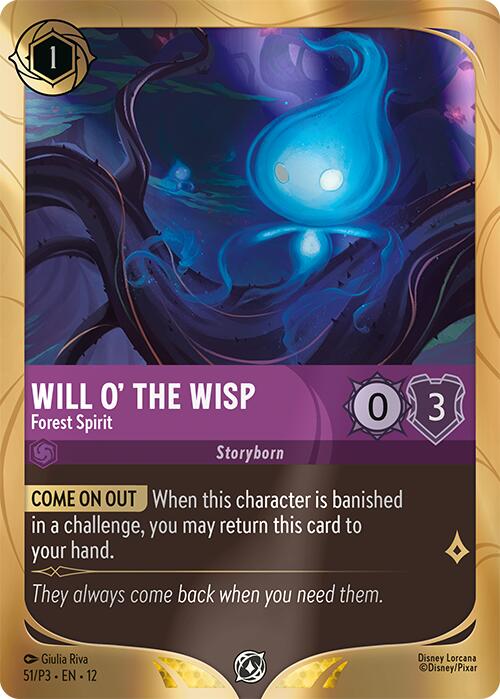 Will o' the Wisp - Forest Spirit (51) [Promo Cards] - for just $0.80! 