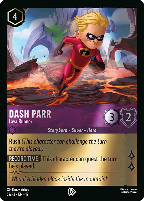 Dash Parr - Lava Runner (52) [Promo Cards] - for just $0.50! 
