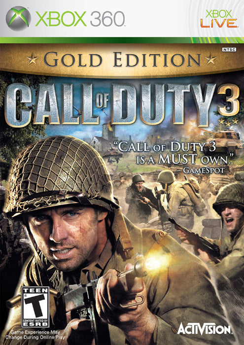 Call of Duty 3: Gold Edition (Xbox 360) - for just $0! 