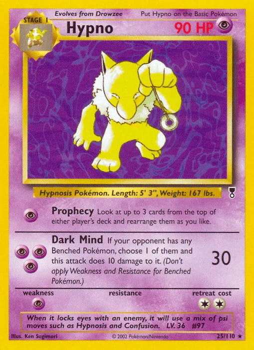 Hypno (25/110) [Legendary Collection] - for just $2.60! 