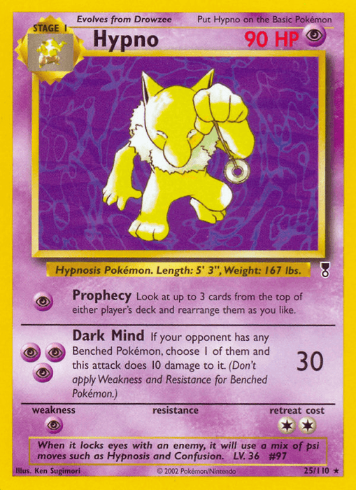 Hypno (25/110) [Legendary Collection] - for just $2.80! 