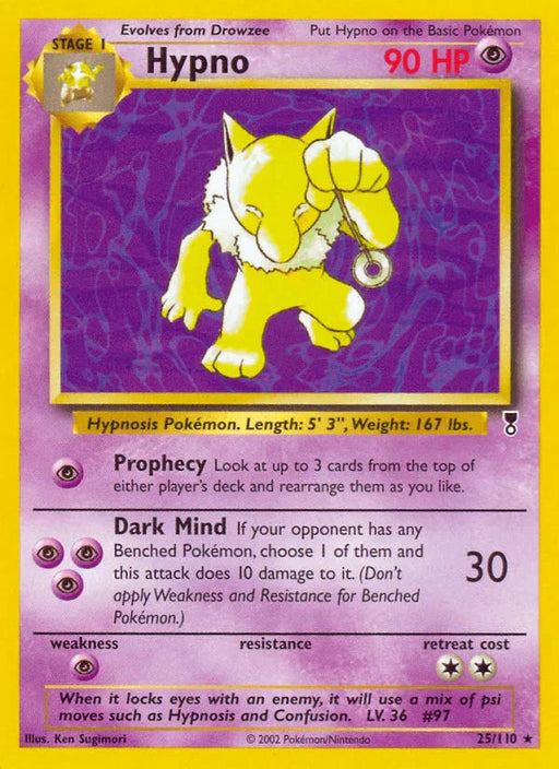 Hypno (25/110) [Legendary Collection] - for just $2.55! 