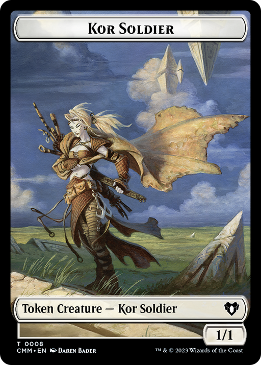 Kor Soldier Token [Commander Masters Tokens] - Just $3.50! Shop now at Retro Gaming of Denver