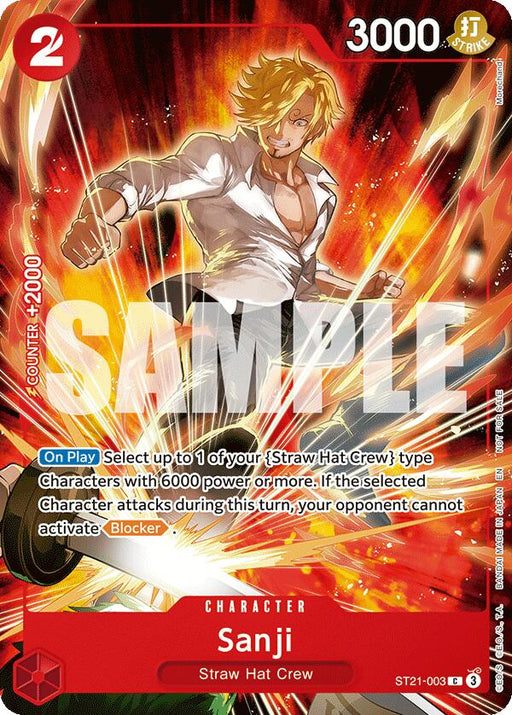Sanji (Welcome Pack 2026 Vol.1) [One Piece Promotion Cards] - for just $0.95! 