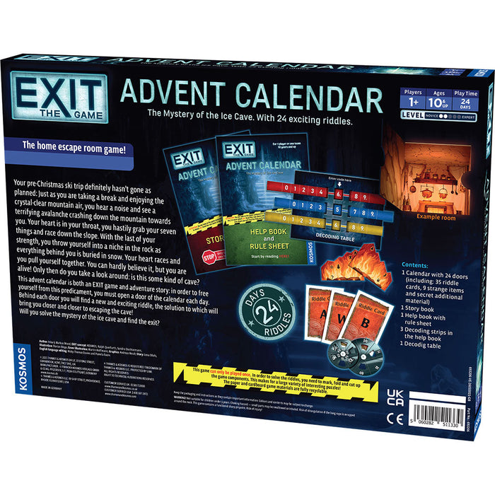 EXIT: Advent Calendar - The Mystery of the Ice Cave - for just $49.95! 