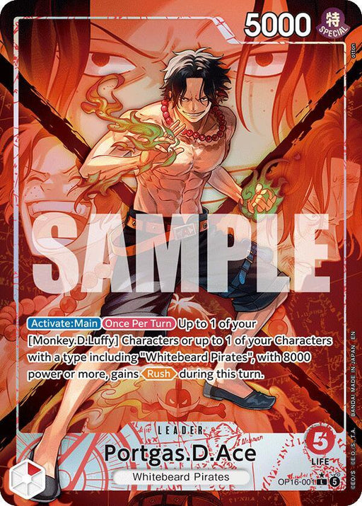 Portgas.D.Ace (Alternate Art) [The Time of Battle] - for just $19.55! 