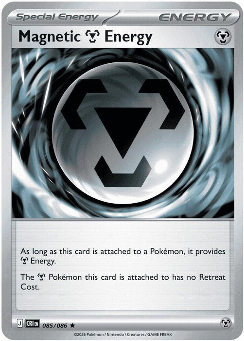 Magnetic M Energy (085/086) [Mega Evolution: Chaos Rising] - for just $0.10! 