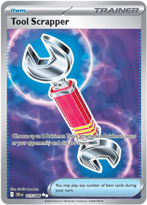 Tool Scrapper (115/086) [Mega Evolution: Chaos Rising] - for just $0.55! 