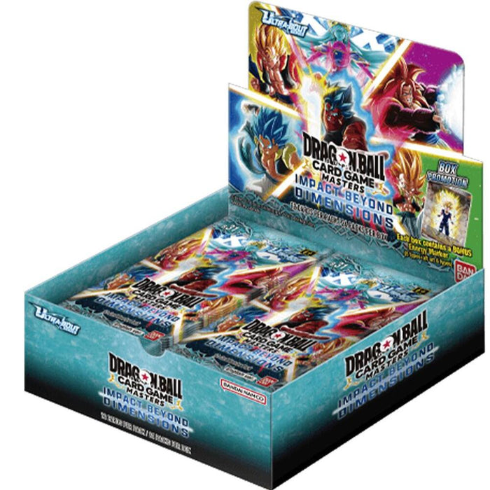 Dragon Ball Super Card Game Masters Ultra-Bout Series 04 Impact Beyond Dimensions [DBS-B31] Booster Box - for just $179.99! 