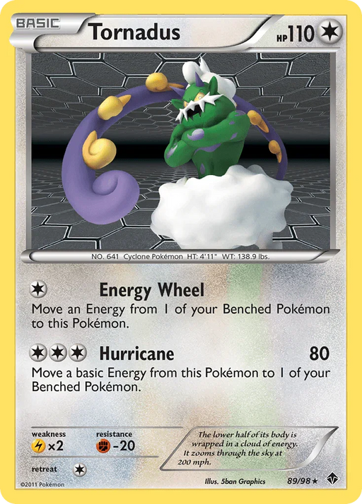 Tornadus (89/98) [Black & White: Emerging Powers] - for just $0.55! 