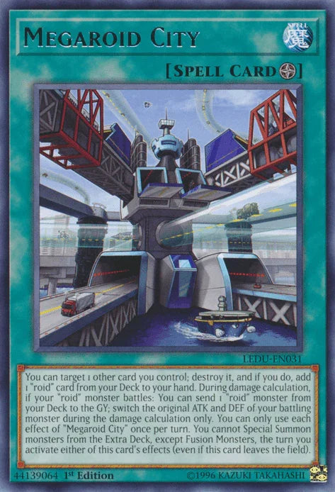 Megaroid City [LEDU-EN031] Rare - for just $0.10! 