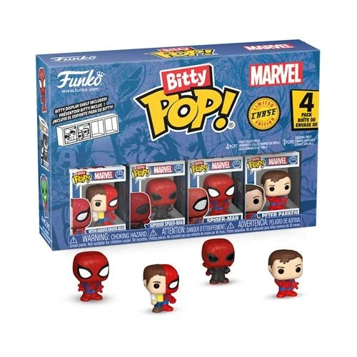 Funko Bitty Pop! Spider-Man Mini-Figure 4-Pack - Select Figure(s) - for just $14.98! 