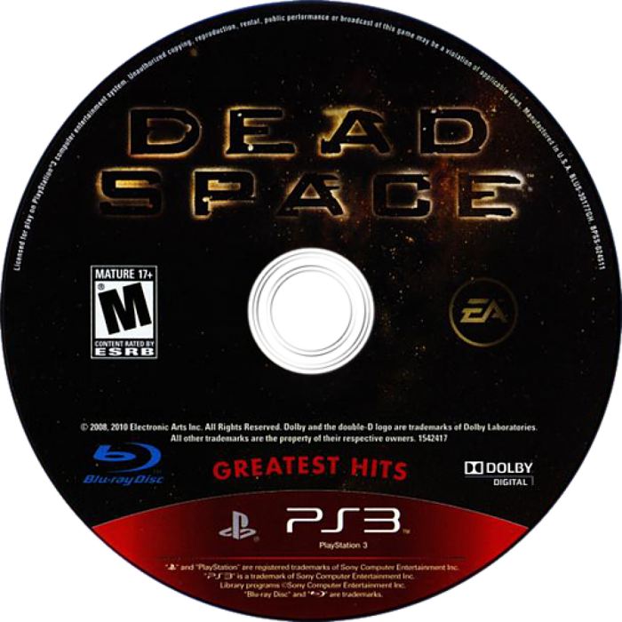Dead Space [Greatest Hits] – PlayStation 3 (PS3) - for just $12.99! 