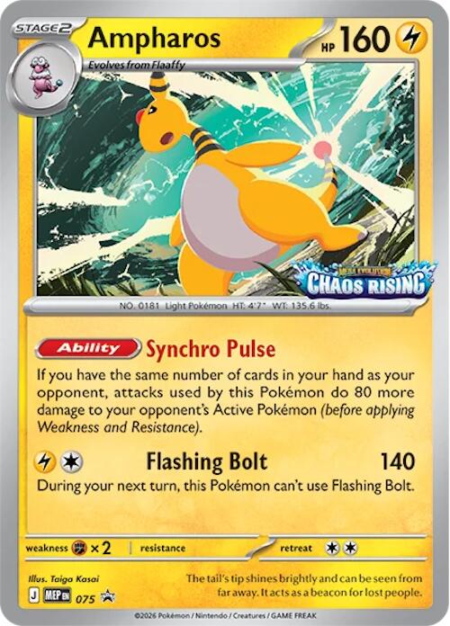 Ampharos (075) [Mega Evolution Promo] - for just $4.25! 