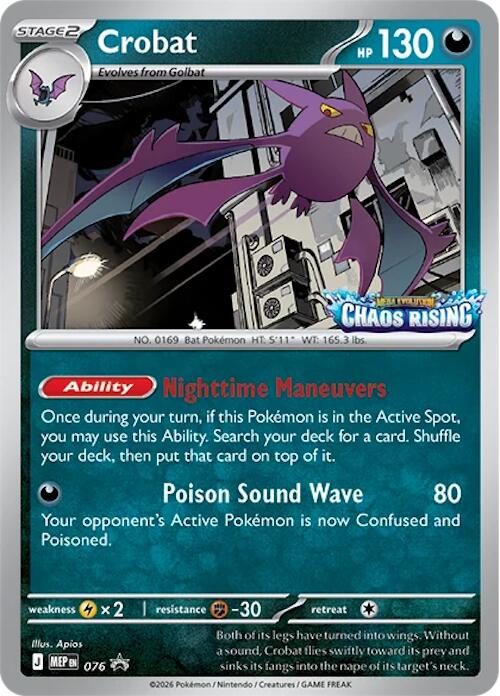 Crobat (076) [Mega Evolution Promo] - for just $5.10! 