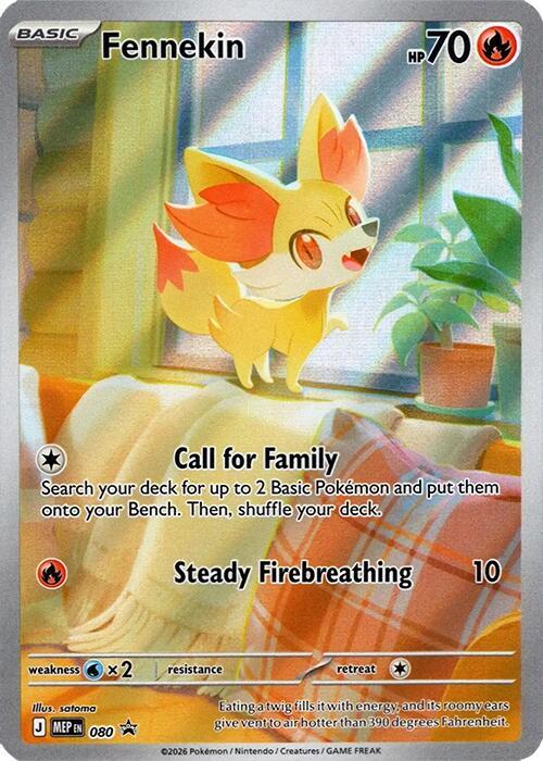 Fennekin (080) [Mega Evolution Promo] - for just $0.65! 