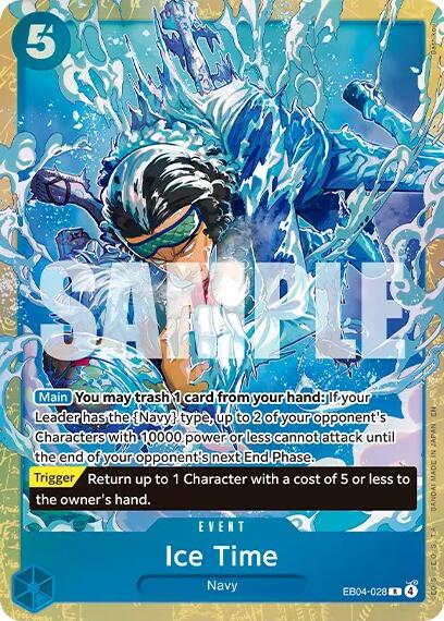 Ice Time (Premium Card Collection -Best Selection Vol. 6-) [One Piece Promotion Cards] - for just $4.35! 
