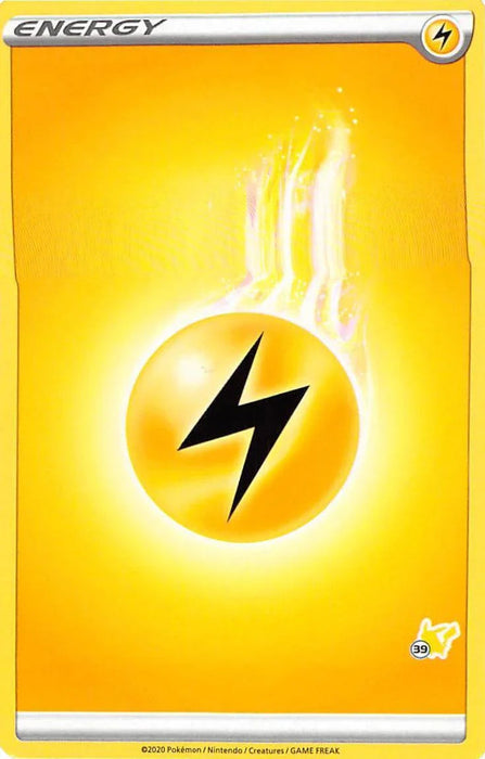Lightning Energy (Pikachu Stamp #39) [Battle Academy 2022] - for just $0.10! 