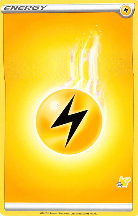 Lightning Energy (Pikachu Stamp #39) [Battle Academy 2022] - Just $0.10! Shop now at Retro Gaming of Denver