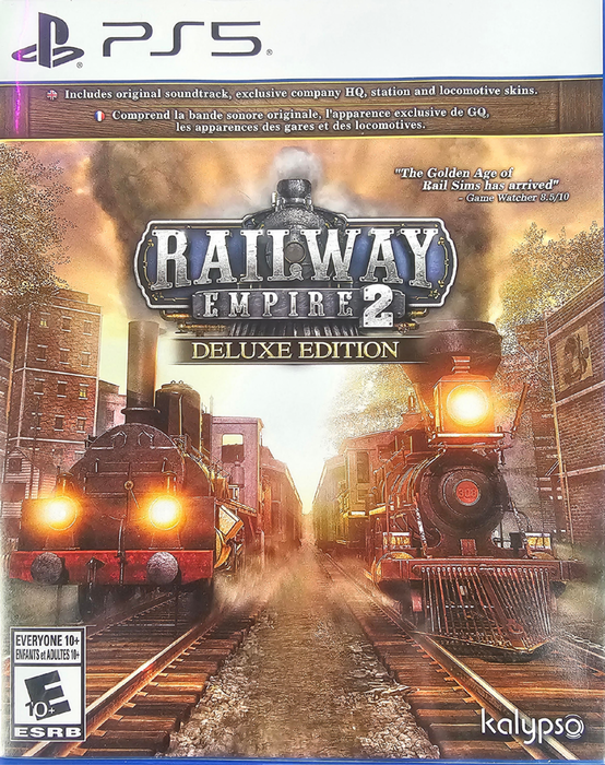 Railway Empire 2 Deluxe Edition – Playstation 5 (PS5) - for just $25.99! 