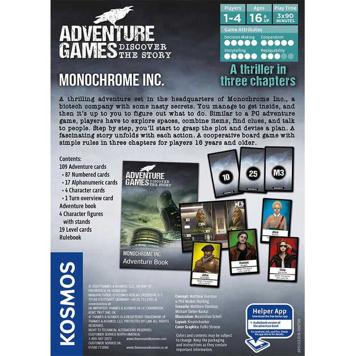 Adventure Games: Monochrome Inc. - for just $19.99! 