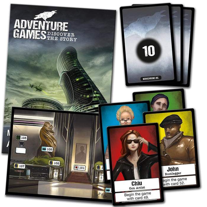 Adventure Games: Monochrome Inc. - for just $19.99! 