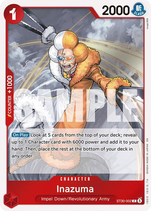 Inazuma [Starter Deck EX: Gear 5] - for just $0.10! 