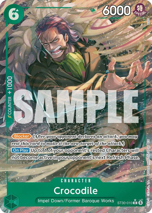 Crocodile (Full Art) [Starter Deck EX: Gear 5] - for just $0.60! 