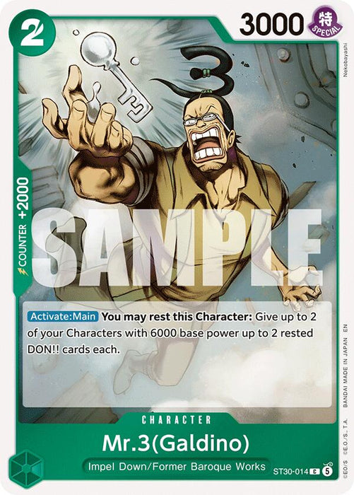 Mr.3(Galdino) [Starter Deck EX: Gear 5] - for just $1.45! 