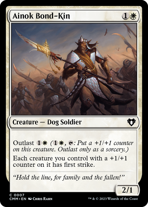 Ainok Bond-Kin (CMM-007) - Commander Masters - for just $0.05! 