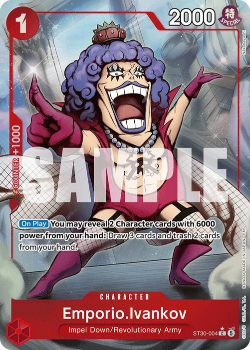 Emporio.Ivankov (Full Art) [Starter Deck EX: Gear 5]