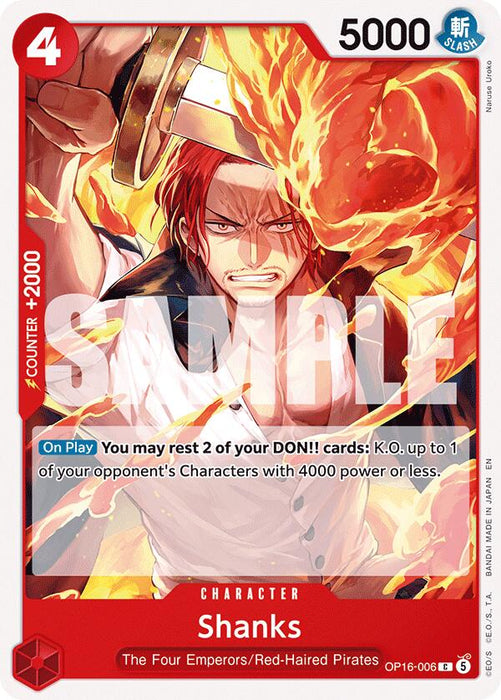 Shanks [The Time of Battle] - for just $0.10! 
