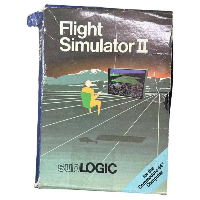 Flight Simulator II - Commodore 64/128 - for just $19.99! 