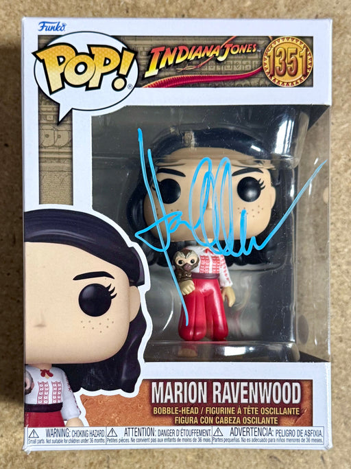 Karen Allen Signed Marion Ravenwood Indiana Jones Funko Pop! #1351 With JSA COA - for just $140! 
