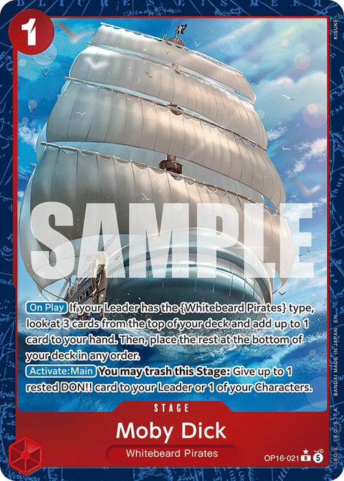 Moby Dick (Alternate Art) [The Time of Battle] - for just $9.85! 