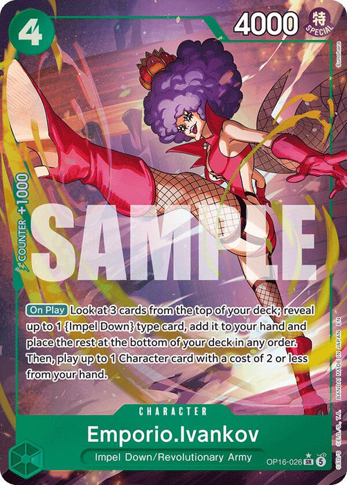 Emporio.Ivankov (Alternate Art) [The Time of Battle] - for just $1.95! 