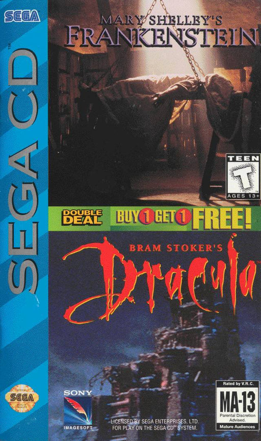 Mary Shelley's Frankenstein / Bram Stoker's Dracula (Sega CD) - for just $0! 
