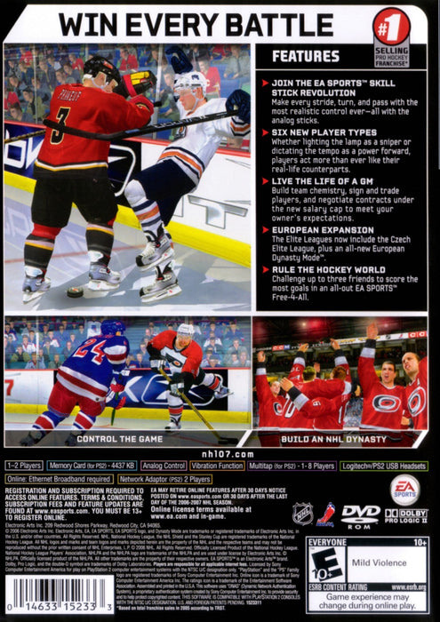 NHL 07 — PlayStation 2 (PS2) - for just $1.99! 