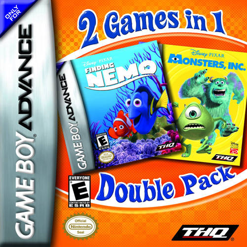 Finding Nemo and Monsters Inc Bundle (Gameboy Advance) - for just $0! 