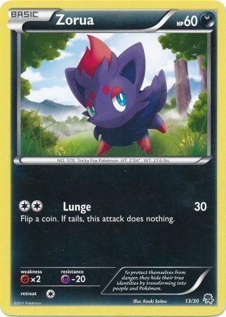 Zorua (13/30) [Black & White: Trainer Kit - Zoroark] - for just $0.25! 