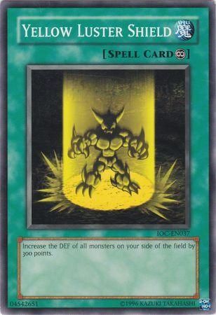 Yellow Luster Shield [IOC-EN037] Common - for just $0.10! 