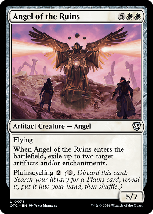 Angel of the Ruins (OTC-078) - Outlaws of Thunder Junction Commander - for just $0.06! 