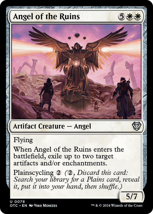 Angel of the Ruins (OTC-078) - Outlaws of Thunder Junction Commander - for just $0.06! 