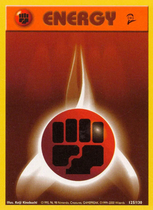 Fighting Energy (125/130) [Base Set 2] - for just $0.15! 