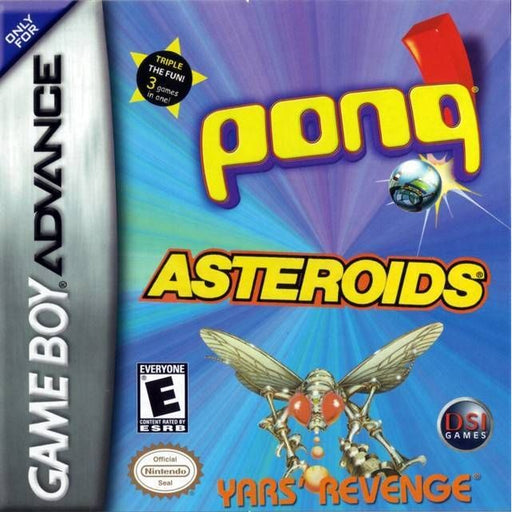 Asteroids / Pong / Yar's Revenge (Gameboy Advance) - Just $0! Shop now at Retro Gaming of Denver