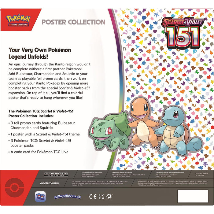 Pokemon TCG: Scarlet & Violet 151 Special Poster Collection - Premium Novelties & Gifts - Just $29.99! Shop now at Retro Gaming of Denver