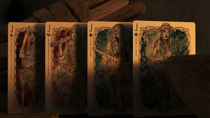 Warrior Women V2 Playing Cards by Headless Kings - for just $18.99! 