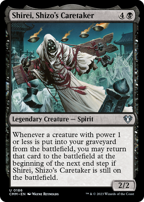Shirei, Shizo's Caretaker (CMM-186) - Commander Masters - for just $0.03! 