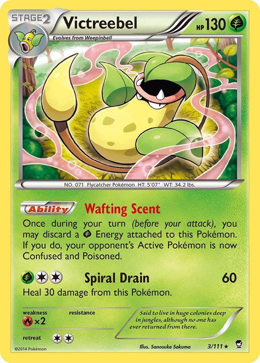 Victreebel (3/111) (Theme Deck Exclusive) [XY: Furious Fists] - for just $0.60! 