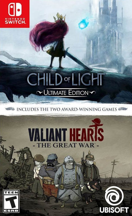 Child of Light: Ultimate Edition / Valiant Hearts: The Great War Double Pack (Nintendo Switch) - for just $0! 